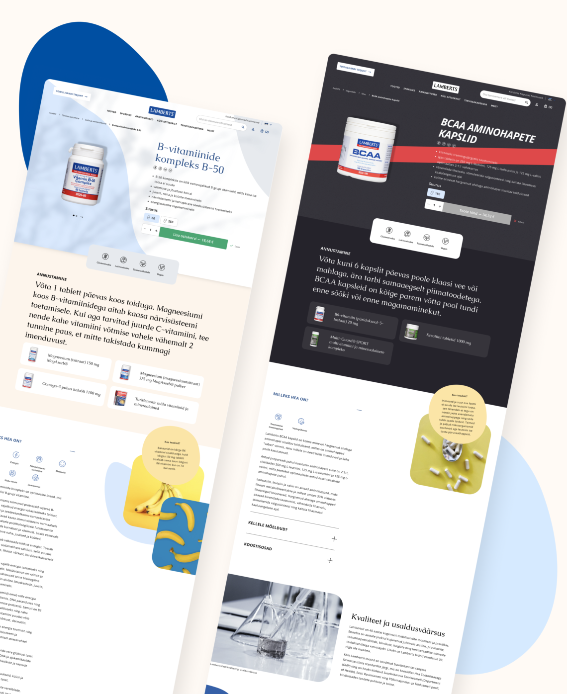 lamberts' website transformation
